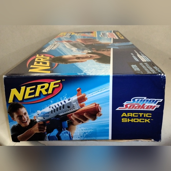 Nerf Super Soaker X-Treme Arctic Shock Water Blaster Mint in Sealed Box Hasbro - Picture 3 of 5